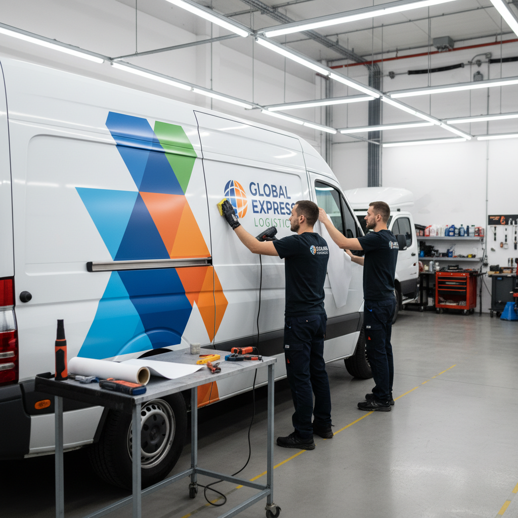 Vehicle wraps and fleet graphics